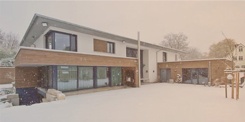 neubau einfamilienhaus mit garage, nürnberg